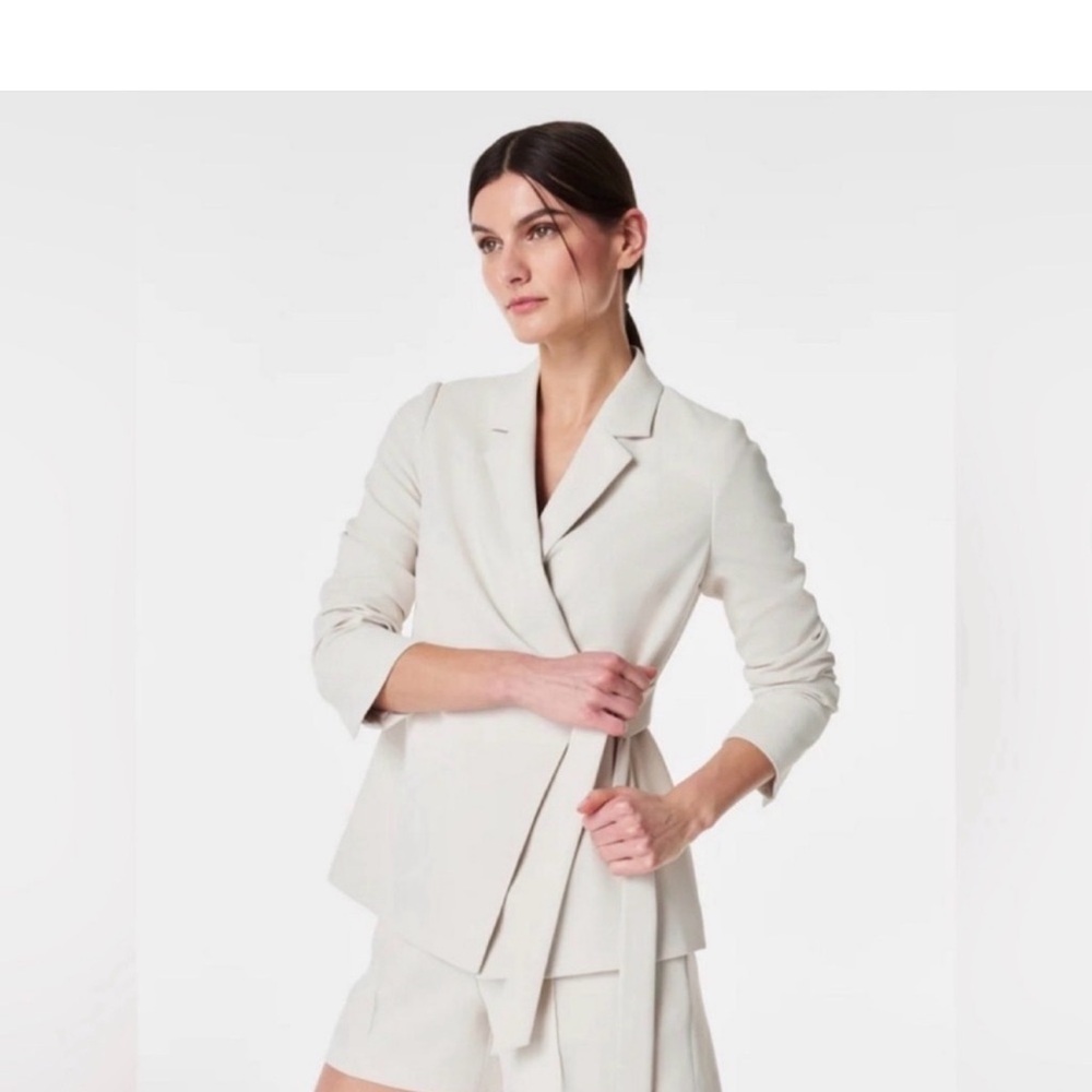 SPANX Opacity Crape Wrap Blazer